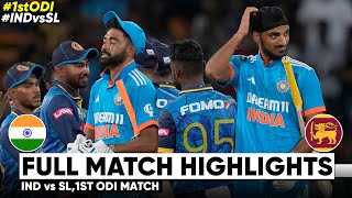 India vs Sri Lanka 1st ODI Highlights 2024  IND vs SL ODI Highlights 2024  IND vs SL 2024 [upl. by Attenal263]