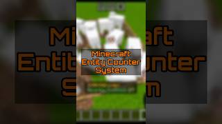 Minecraft Entity Counter Command block System [upl. by Tatiana]