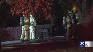 Family left without a home after fire on Wildbriar Road in Henrietta [upl. by Eleonore]