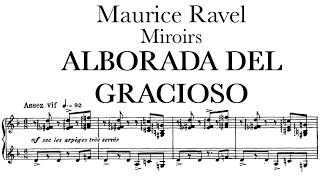 Ravel Miroirs quotAlborada del Graciosoquot [upl. by Ert]