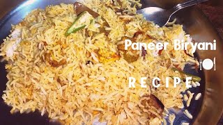 Paneer Biryani recipe [upl. by Naik780]