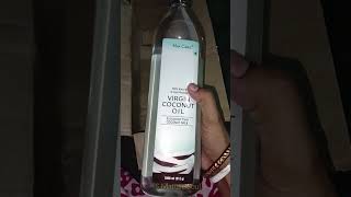 Maxcare virgin cold pressed coconut oilunboxing explore bollywood trend babyproducts online [upl. by Kele33]