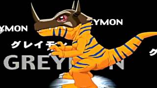 Agumon digievoluciona en Greymon  Audio Latino [upl. by Yrhcaz]