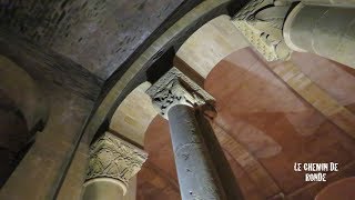 Abbatiale SainteFoy de Conques  Les Tribunes et ses Chapiteaux [upl. by Nochur]