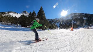 Andorra Ski Experience  Grandvalira Jan 2022  4K [upl. by Imtiaz]