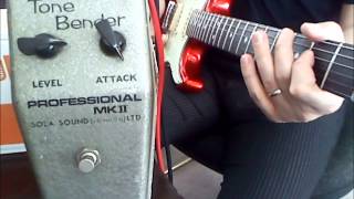 Sola Sound Professional MKII Tone Bender tonebender [upl. by Latsyrk]