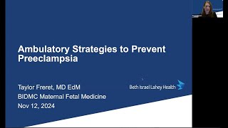 Strategies for Prevention of Preeclampsia [upl. by Welbie]