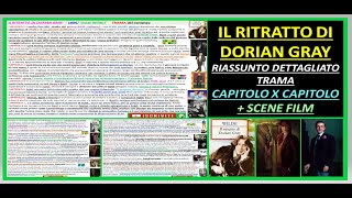 ✅ IL RITRATTO DI DORIAN GRAY riassunto dettagliato capitoli  scene film Oscar Wilde [upl. by Buehrer927]