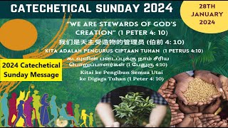 2024 Catechetical Sunday Message [upl. by Arag300]