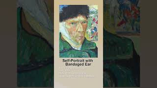 The Pain Behind Van Gogh’s SelfPortrait with Bandaged Ear 🎨👂 [upl. by Ahseyd908]