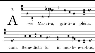 Ave Maria  Gregorian Chant [upl. by Swirsky]