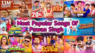 Pawan Singh NonStop Bhojpuri Songs  New Bhojpuri Hits Gaane  Pawan Singh New Bhojpuri Songs [upl. by Anirbak]