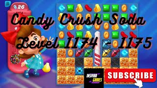 Candy Crush Soda Saga  Level 1174  1175  Android Games InspiraGames InspiraGames [upl. by Gary358]