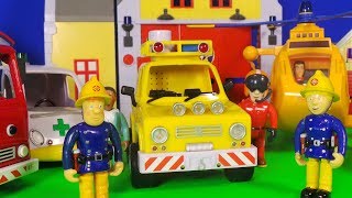 Top 6 Fireman Sam Toys Jupiter Wallaby 2 Helicopter 4X4 amp Venus firefighter truck [upl. by Ahsela234]