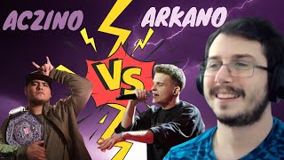 Italiano reacciona a Aczino Vs Arkano COLISEVM Video Oficial Host por Mbaka [upl. by Madison751]