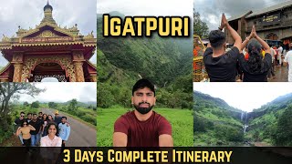 Places to visit in Igatpuri hill station  3 Days Itinerary for Igatpuri  IncesconTv [upl. by Dodd]