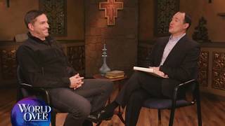 World Over  20180322  Jim Caviezel Paul Apostle of Christ EXCLUSIVE with Raymond Arroyo [upl. by Kerred]