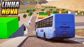 ESTREANDO A LINHA NOVA CIRCULAR NA CIDADE  PROTON BUS SIMULATOR  G27 [upl. by Kitarp]