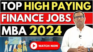 ↗️Highest Paying Finance Jobs MBA in Finance 2024 Salary Scope of Work mba finance mbafinance [upl. by Ettevets672]