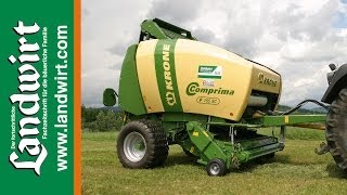 Krone Comprima F 155 XC [upl. by Adnamahs]