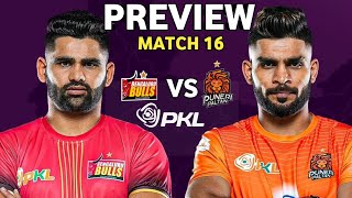 PKL 2024  Match 16  Puneri Paltan Vs Bengaluru Bulls Preview Starting 7amp Predictions [upl. by Glynias126]