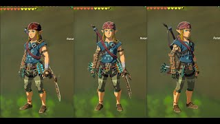 How to Find the Climbing Armor Set Gear Boots Bandanna  Zelda TOTK [upl. by Masera]