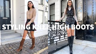 Styling Tips and Ways to Wear Knee High Boots  Peexo [upl. by Curt]