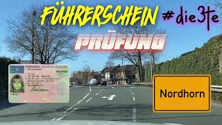 Führerschein Prüfung Nordhorn  Prüfungsstrecke  die3te [upl. by Azal]