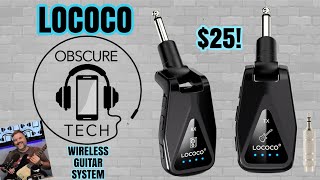 Super Cheap Wireless Guitar Transmitter  Receiver Set But Are They FOR LIFE Lococo UHF System [upl. by Hiroko892]