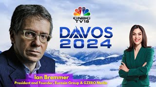 Davos 2024 LIVE Eurasia Groups Ian Bremmer On US Presidential Elections At WEF 2024  N18L [upl. by Adneral]