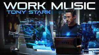 Productive Work Music — Tony Starks Concentration Mix [upl. by Ainnos]