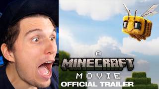 Paluten REAGIERT auf den ZWEITEN MINECRAFT FILM TRAILER [upl. by Atinra]