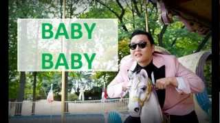 PSY GANGNAM STYLE Lyrics  English translation [upl. by Westerfield]