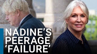 Nadine Dorries is ‘pathetic’ for believing Boris Johnson would give her a peerage [upl. by Par]