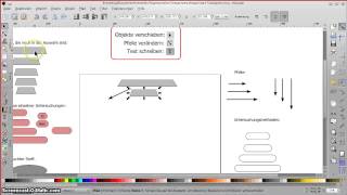 Mit Inkscape Fließschema erstellen [upl. by Renado12]