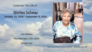 Celebration of Life  Shirley Solway [upl. by Etnahsa]