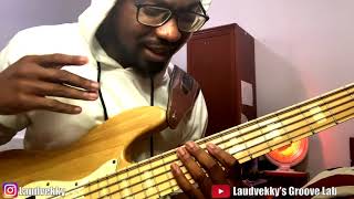 AfricanGhanaian Praise Groove Bass Lesson Watch till the end [upl. by Pironi]