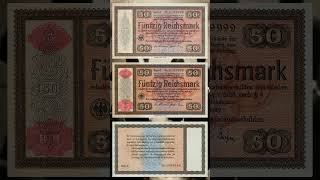 50 Reichsmark Payment for Jewish Property in Nazi Germany [upl. by Mukund]