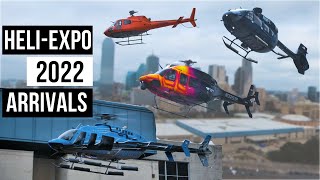 HeliExpo 2022 Day 1 amp 2 Arrivals Full Length video [upl. by Owiat]