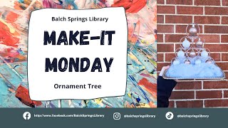 Makeit Monday  Ornament Tree [upl. by Sandye]