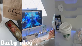 VLOG原神ヌヴィレット様ガチャ引いてみる｜自分を甘やかす日｜ゲーム好きの最近の生活 [upl. by Hilaria764]