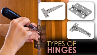 Learn about Different Types of Hinges  Video Guide [upl. by Absa469]