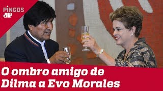 O ombro amigo de Dilma a Evo Morales [upl. by Annawad226]