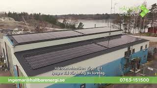 Hållbar Energi  Solceller till Lantbruk brf industri hyreshus i Stockholm amp Uppsala [upl. by Nilloc]