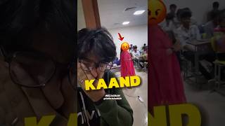 College mei KAAND HOGAYA ⚠️😤 minivlog ashortaday tranding vlog shorts [upl. by Asirak]