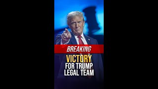 Legal Team Victory for Trump in New York Case [upl. by Ryder61]