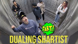 Hilarious Wet Fart Prank In A Elevator with ThatBrownNerd [upl. by Raseta]