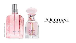 Herbae Sauge Sclaree Cerisier Etoile LOccitane Spring Perfumes [upl. by Chiquia]