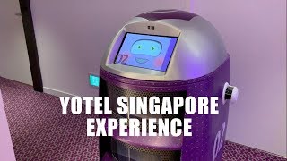 Yotel Singapore  A HOTEL WITH A HOUSEKEEPING ROBOT [upl. by Talley]