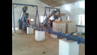 White coal Briquetting machine  biomass [upl. by Milman]